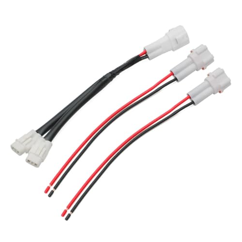 Motorcycle Power Outlet Splitter Kit for Yamaha Tenere 700 Super Tenere Conector USB Charger Cable Set with Port Splitter Kit