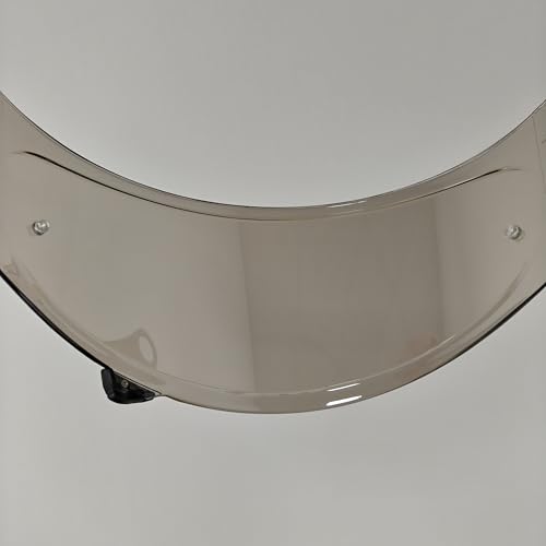 CPB-1V Helmet Shield for GLAMSTER,Replacement Motorcycle Helmet Visor Compatible with GLAMSTER (Revo Clear Silver) - color: Revo Clear Silver