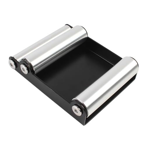 Motorcycle Wheel Cleaning Stand Universal Paddock Stand Portable Wheel Roller Stand Support Parking for Tire Cleaning Wheel Chain Lubrication for Tire Width <180MM