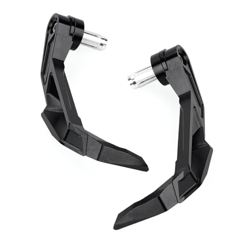 Compatible with 2025 Ninja 500 ninja500 SE 2024 Z500 Z 500 SE Aluminum Motorcycle Handguards Brake Clutch Lever Guards Protector Accessories (Black) - color: Black