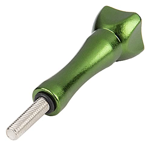 Fotodiox GoTough 45mm Green Metal Thumbscrew Compatible with GoPro HERO3, HERO3+, HERO4, HERO5, HERO6, HERO7 2-Prong Mounting System Pro - color: Green, size: Long
