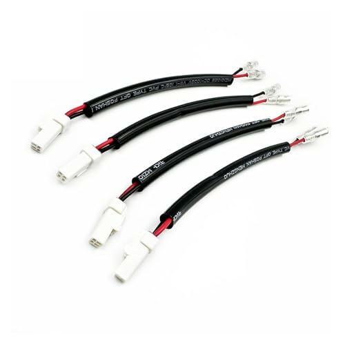 Turn Signal Cable Wire Connector Compatible With KTM 790 Duke Adventure 125 390 ADV 1290 Indicator Adapter Plug Super Wiring Harness(4pcs) - color: 4pcs