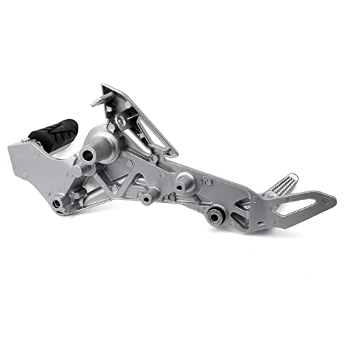 Minho Motorcycle Right Side Footpegs Pedal Footrest Assembly Fit for Honda Grom Msx125 SF 2016-2020 Parts - size: Silver Right
