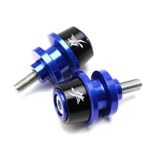 Blue Motorcycle Swingarm Spools Slider Stand Screws for Hayabusa GSX1300R/GSX1300R Gen 3 1999-2008 2009 2010 2011 2012 2013 2014 2015 2016 2017 2018 2019 2020 2021 2022 2023 2024 2025 2026 - color: Blue