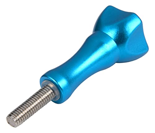 Fotodiox GoTough 35mm Blue Metal Thumbscrew Compatible with GoPro HERO3, HERO3+, HERO4, HERO5, HERO6, HERO7 2-Prong Mounting System Pro - color: Blue, size: Medium