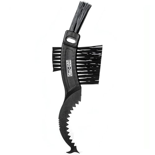 Muc-Off Claw Brush - Bike Cleaning Brush with Three Heads and Durable Nylon Bristles - Perfect for Cleaning Chains, Cassettes and Sprockets - style: Claw Brush