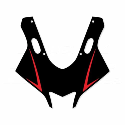 Motorcycle Front Fairing Reflective Sticker Decals,Red | Compatible with Yamaha YZF R25 R3 2019-2022 - color: Red