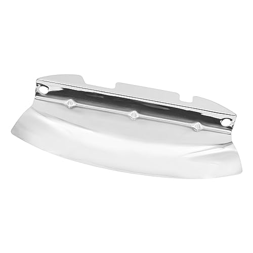 Motorcycle Lower Triple Tree Wind Deflector Fit for Harley Touring Electra Glide Road Glide Road King Street Glide 2014-2023 (Chrome) - color: Chrome