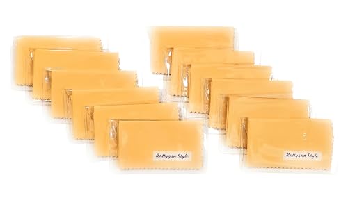 Premium Microfiber Cleaning Cloth in Individual PVC Pouches - Glasses Cleaning Cloth for Eyeglasses, Screens, Phones, Computer, Camera Lens, and Delicate Surfaces (12 x 1Pack) - size: 12 Pack size