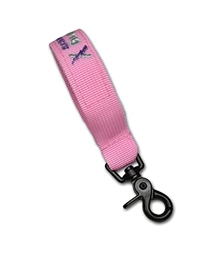 Lightning X Fireman's Deluxe Firefighter Turnout Gear Glove Strap for First Responder - color: Pink