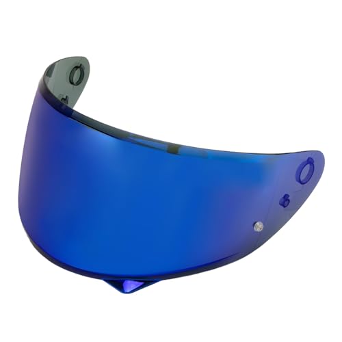 PSLER C10 Visor - C10 Tinted Visor HJ-34P Helmet Face Shield for C10 HJ 34P,Deep Blue - color: Deep Blue