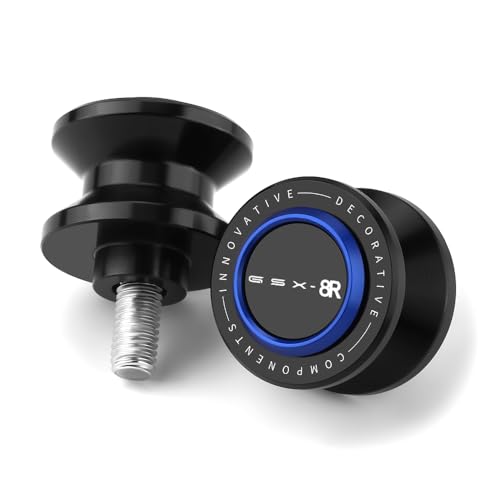 Motorcycle Swingarm Spools Slider Compatible With S.uzuki GSX-8R 2024 2025 | Swing Arm Stand Screws Bobbins GSX8R GSX 8R Accessories (blue) - color: blue