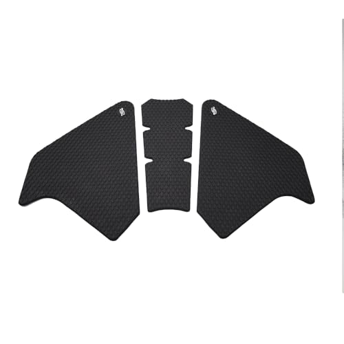 for Yamaha Super Tenere XT1200Z XT1200 Z 2012-2020 Side Fuel Tank Pad Protector Stickers Decal Gas Knee Grip Traction Pad Rubber Material Black