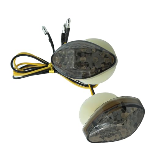 2 Pcs Motorcycle Led Flush Mount Front Turn Signal Light Replacement for Honda CBR600RR CBR1000RR 2004 2005 2006 2007 CBR 600 F4 F4i CBR900 CBR919