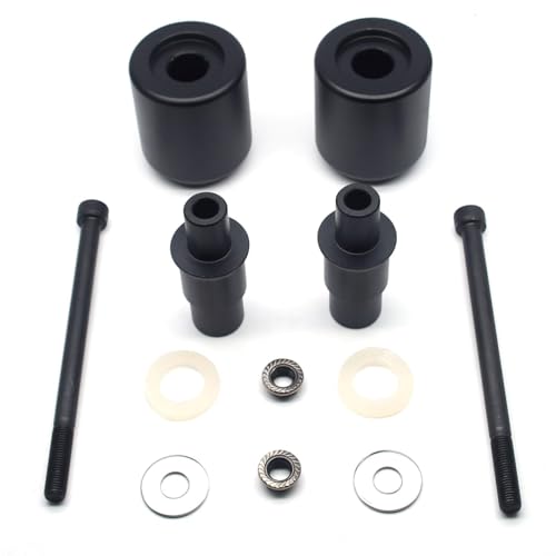 MZS Motorcycle Frame Sliders Compatible with Rebel 500 CMX CMX500 2017-2025, Falling Anti Crash Protector Guards No Cut Kits CNC Aluminum Black - size: CMX500