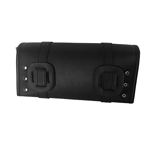 Motorcycle Handlebar Bag Saddlebags Fork Bag universal for Haley Kawasaki Suzuki Yamaha - style: Solid Bag