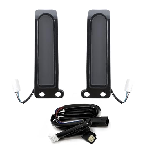 Rear Fender Saddlebag Tail Lights for Ultra Limited, LED Filler Panel Insert Auxiliary Light Run Brake Turn Sugnal for Harley Road King Ultra Limited Electra Glide 2014-2024 Accessories