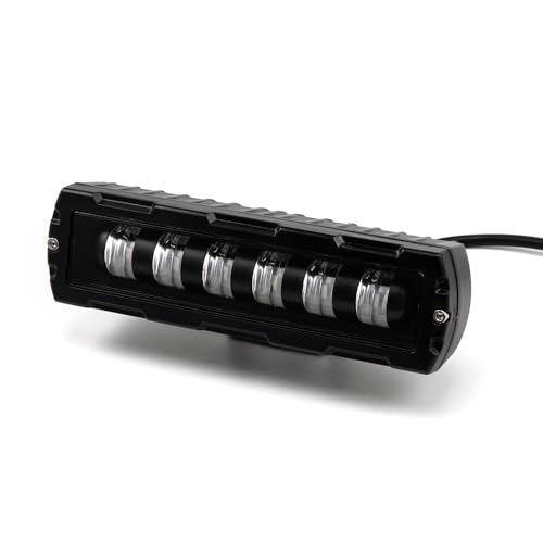 6-Inch Off-Road Vehicle Modified Led External Warning Light Motorcycle Universal High-Brightness Flashing Spotlight Work Light For Trucks Atv Utv Boats (Style B) - style: Style B