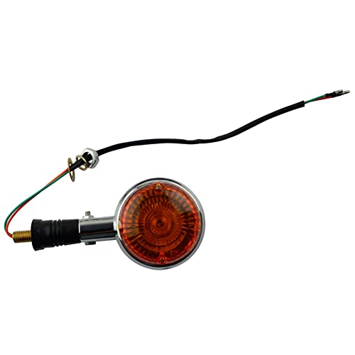 Road Passion 2 pcs Universal Motorcycle Rear Turn Signal Indicator Light Replacement for Yamaha Road Star 1999-2003/ Royal Star 1996-2004/ XV1100 V Star 1100 1999-2004/ XV250 V Star 250 2008-2014