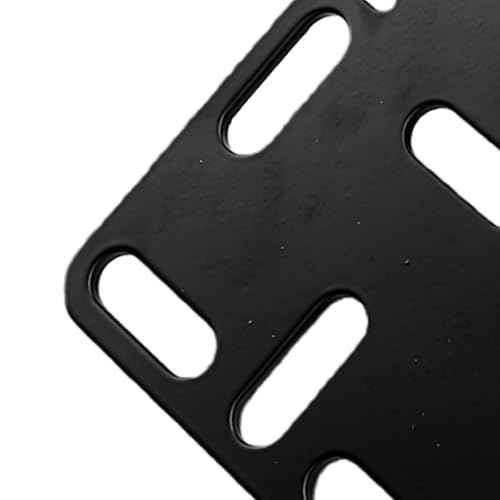 GOTOTOP Motorcycle License Plate Bracket with Integrated Tail Light and Turn Signal Holder Adjustable Angle Metal Reflector for Universal Motorcycle Rear Fitment