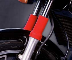 Neoprene Fork Guards - Red