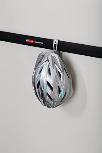 Rubbermaid FastTrack Compact Hook for Garage Organization, Soft Grip, Ideal For Cords/Ropes/Small Hoses/Camping Chairs - size: 1 Count (Pack of 1), style: Compact Hook