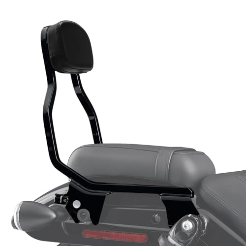 TCT-MOTORPARTS Black Detachable Passenger Backrest Sissy Bar Fit For Harley Nightster RH975 2022-2025 Nightster Special RH975S 2023-2025