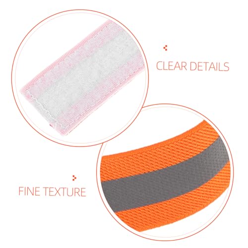 Mipcase 4pcs Adjustable Elastic Arm and Leg Straps for Night Riding Safety Weather Resistant Gear for Mountain Biking and Outdoor Sports