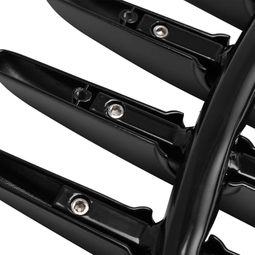 XFMT Motorcycle Black Detachable Stealth Two-Up Luggage Rack for Harley Touring Road King Street Glide Road Glide Electra Glide 2009-Later - color: Stealth Luggage Rack-Black