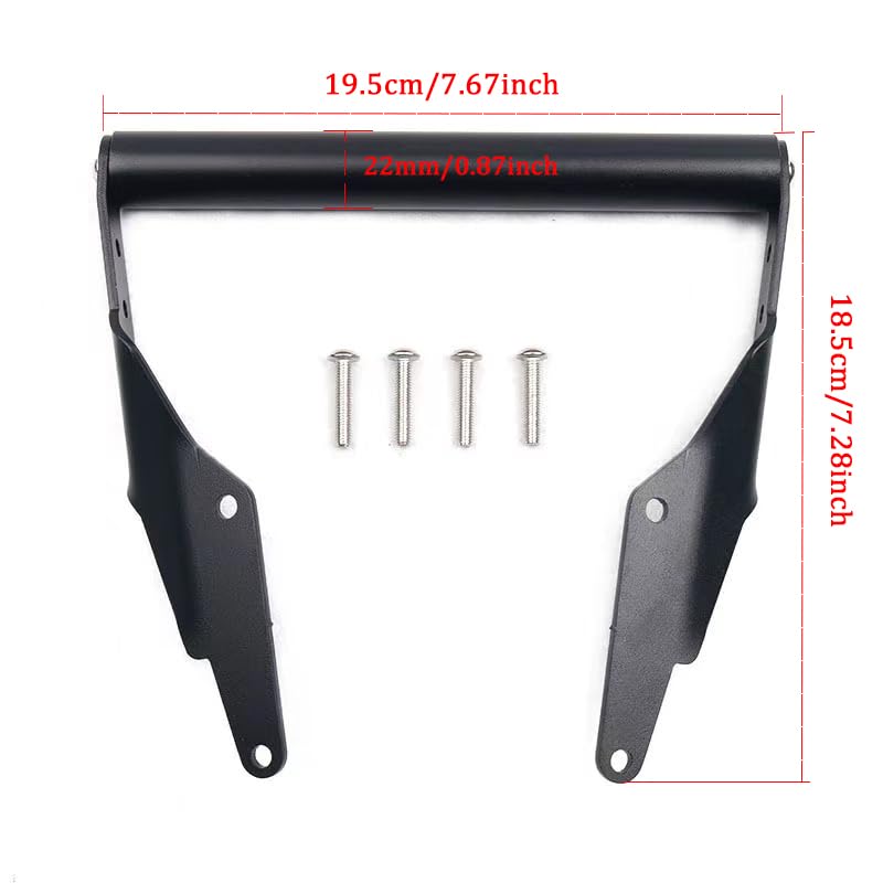 GPS Vehicle Mounts 22mm for G310GS 2017-2024 G310R 2017-2020 Motorcycle Accessories Mobile Phone Stand Holder Navigation Bracket, Enhanced Stability & Easy Installation