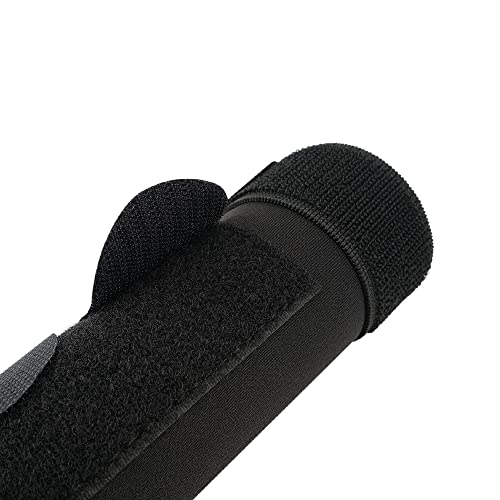 NICECNC 6" Fork Seal Protectors Universal Fork Cover Boots Compatible with 37-50mm Upside Down Forks Conventional Forks Compatible with V-Twin Sport Cruiser Adventure Touring Custom Dual Sport