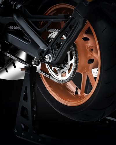 PBYMT 8MM M8 X 1.5 Motorcycle Swing Arm Spools Sliders CNC Swingarm Stand Screw Fit for Kawasaki Ninja ZX6R Z900 Vulcan, Triumph Trident 660, BMW S1000rr, Honda CBR 600rr, Suzuki GSXS (Black) - size: M8