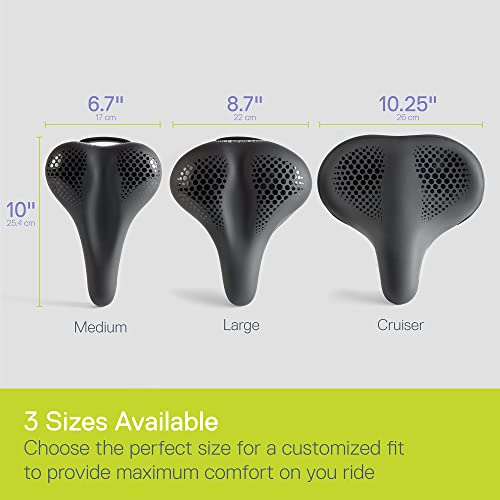 Delta Bike Seat - color: Black, size: Cruiser Saddle