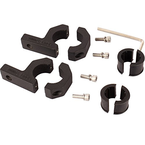 Bar Clamps 1.375 inch -2Pack,Tube Clamps Bracket 1 3/8" for Light Bar Mount - size: 1.375"