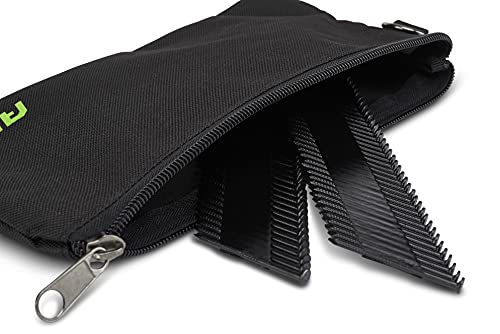 AWP Accessory Tool Pouches with Carabiner Hooks, Tool Belt Accessory, Three Different Sizes, Pack of 3
