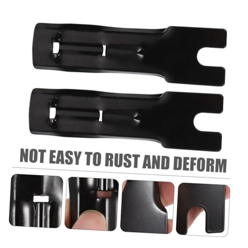 Happyyami 8pcs Shaped Safety Flag Pole Mount Brackets for Motorcycles Easy to Install Cycling Accessories for Enhanced Visibility and Riding Safety