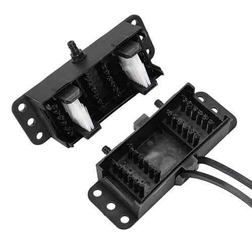 Universal Motorcycle Chain Cleaning Tool Chain Lube Brush Kit,Rust Prevention and Noise Reduction for Mountain Bikes - color: Black