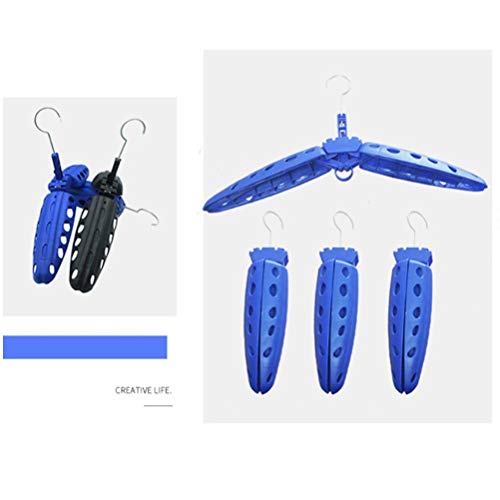 Diving Suit Hanger, Wetsuit Hanger for Diving Rack, Snap Buttons with Foldable Design, Ideal for Surfing Boots Drysuit Motorcycle Jackets, 37x51cm (Black)