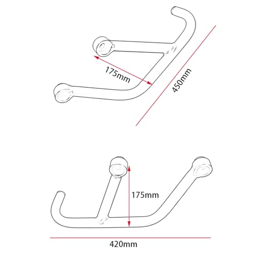 Motorcycle Highway Crash Bars Engine Guard Bumper Fit for MT03 MT-03 2016-2024 Body Frame Falling Protector Freeway Crashbar