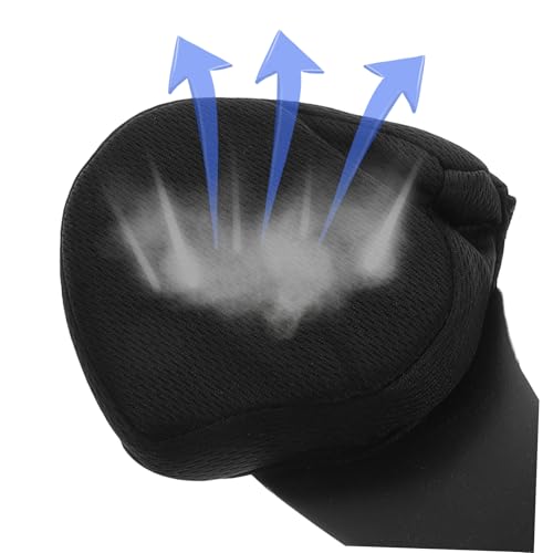 OUNONA 2pcs Motorcycle Helmet Ear Protection Pads Wind Blocking Ear Warmers for Biking Cycling Comfortable Full Coverage Muffs for Noise Reduction