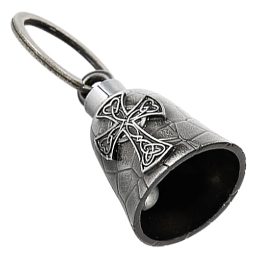Dream Apparel Motorcycle Bell Guardian Angel Drive Away Gremlin, Biker Bell for Men Women Rider Riding, Good Luck Gift - style: Celtic