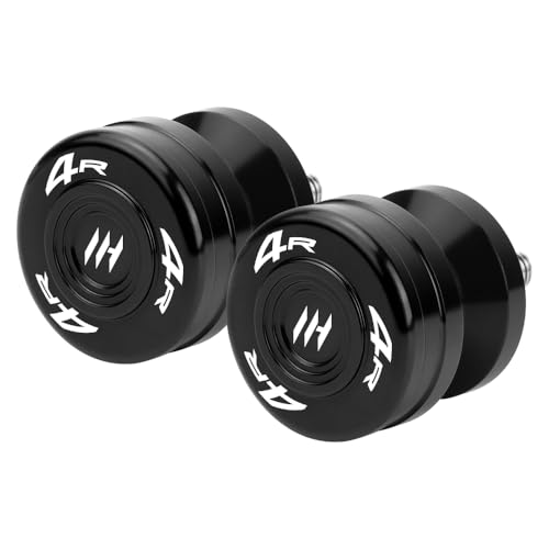 Motorcycle M8 Swingarm Spools Slider For Ninja ZX-4RR 2023-2025 Ninja ZX-4R 2024-2025 Swing Arm Spool Slider Stand Screws CNC Universal Enhanced Protection Accessories (Black) - color: Black