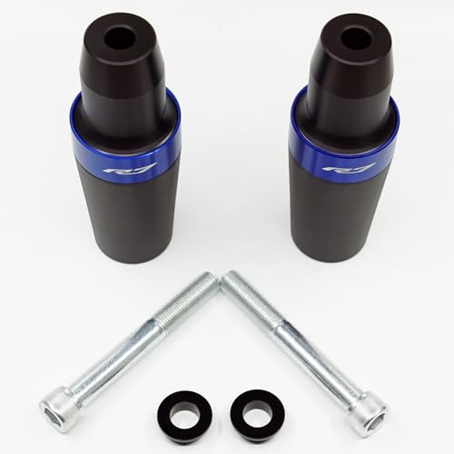 Frame Sliders for Yamaha R7 YZFR7 2021-2025 Motorcycle Accessories Crash Protection pad Bobbins Pad Falling Protector Frame Sliders YZF-R7 (Blue)