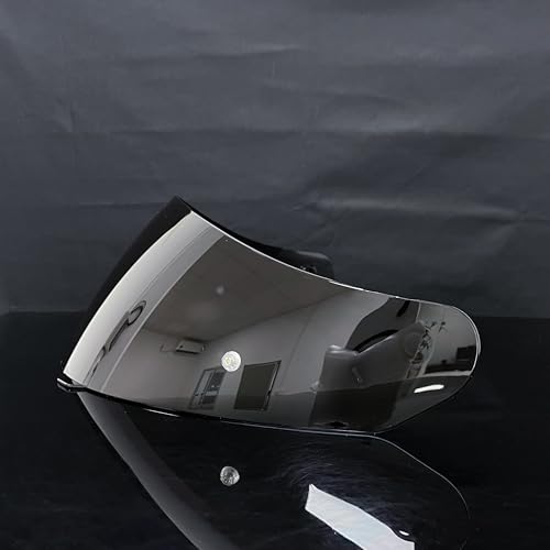 HJ-17 Helmet Visor Replacement,UV Protective Helmet Face Shield Compatible with CL-MAX II,IS-MAX BT,SY-MAX III,IS-MAX II,CL-MAX 3,C90,C91,C91N(Deep Black-Day Use Only) - color: Deep Black-day Use Only