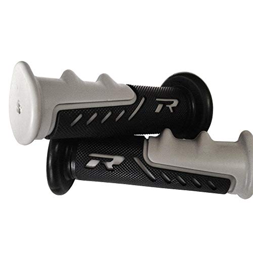 XH4077- Atv Watercrafts Inchesr Inches Engraved Gel Grips Gray Compatible With Atv Quad Yamaha Kawasaki Polaris Seadoo Bombardier Jet Ski Foreman Recon Rincon