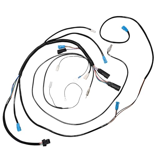 Rear Trunk Tour Luggage Pack Wiring Harness Kit for Harley Touring Electra Glide Road King Street Glide Road Glide Models 2014-2025 - color: Black 17-Functions Trunk Harnesses