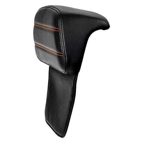 Razor Chopped Pack Backrest Pad Fits For Harley Touring 2014-2023 Tri Glide Road King Street Glide Road Glide Electra Glide Pack - color: Style E# 4