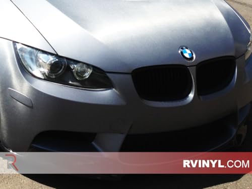 3M 2080 Series BR230 Brushed Titanium Dual Cast 3D Embossed Grained Vinyl Car Wrapping Film - 1ft x 1ft - 1sq ft - Vehicle Sheet Roll - color: Brushed Titanium - 2080 BR230, size: 1ft x 1ft