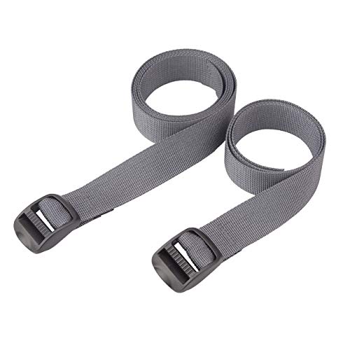 AceCamp 9035 Nylon Utility Straps (2 Piece), Grey, 47.2"