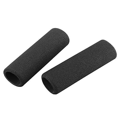 Motorcycle Handlebar Cover Anti?Slip Foam Handle Grips Black 30mm/1.18in A Pair of Handlebar Cover Motorbike Handle Sleeve Non Slip